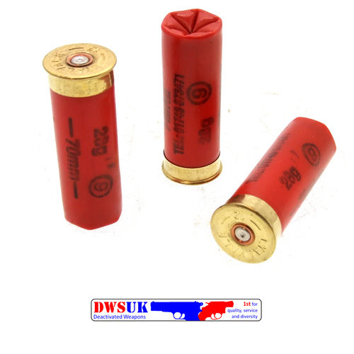 INERT 12G Shotgun Round - Red