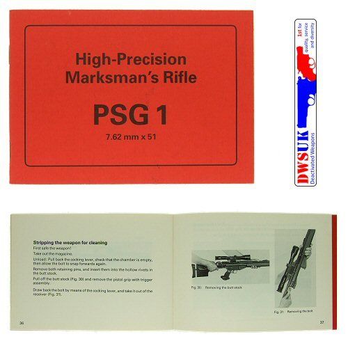 HK PSG 1 Operator's Manual