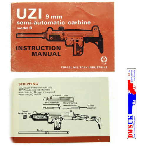 IMI UZI 9mm Manual