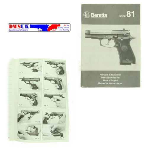 Beretta 81 Series Manual