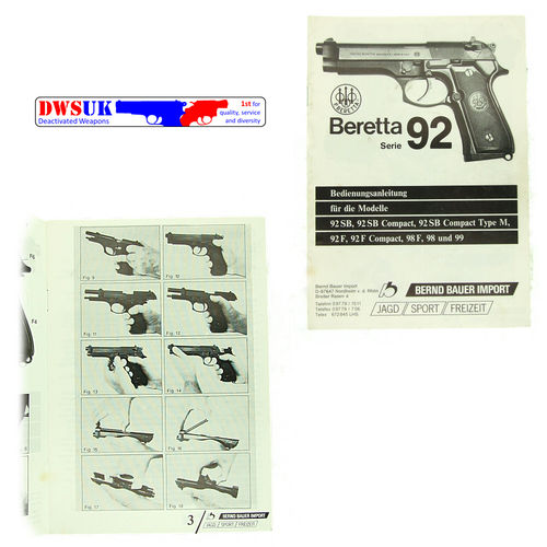 Beretta 92 Series Manual