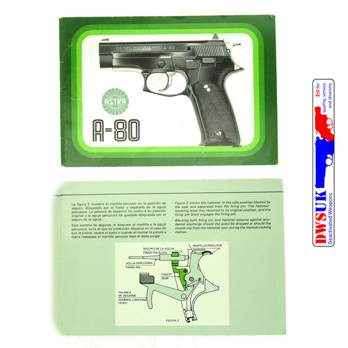 Astra A80 Pistol Manual