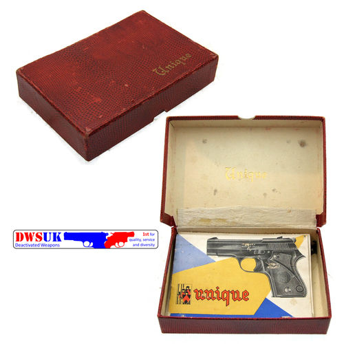 Unique Model 2 Pistol Box & Manual