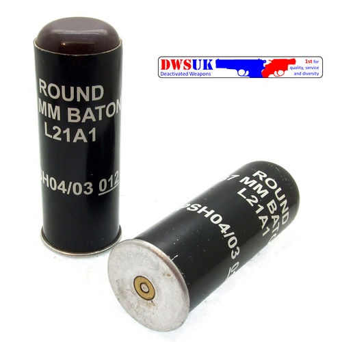 INERT L21A1 37mm Baton Round