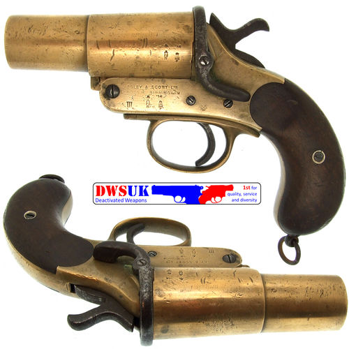 WWI 1916 Webley No.1 MKIII 1" Flare Pistol