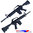 WE M16 XM177 GBB Rifle